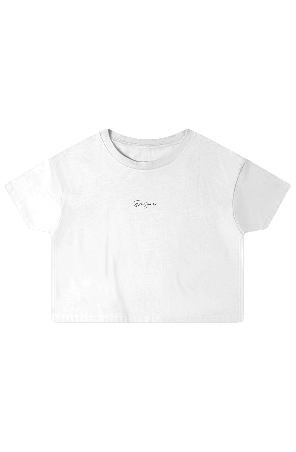 “Signature” Essential Crop Top