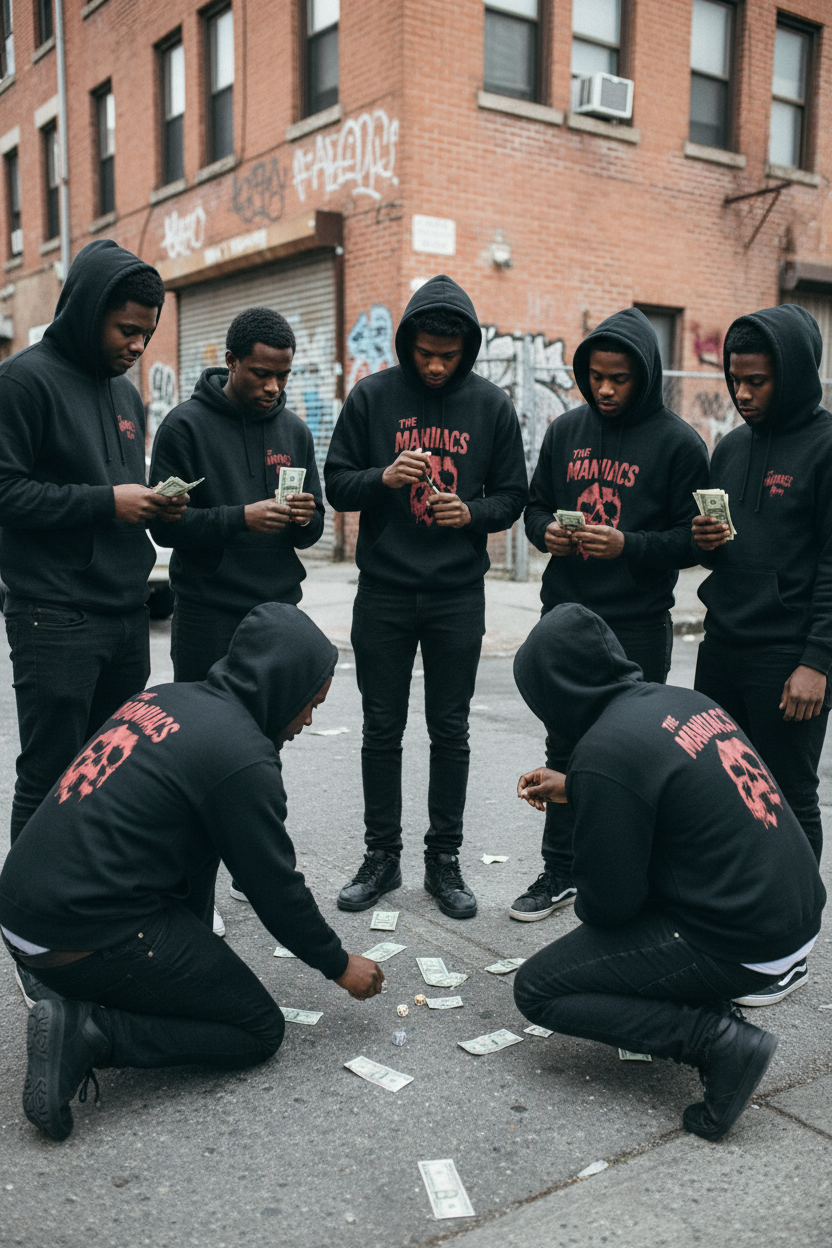 THE MANIACS Heavyweight Hoodie