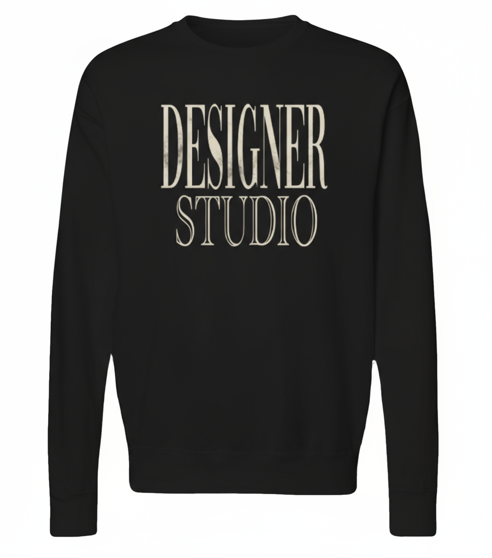 The Studio Garment Dyed Unisex Crewneck Sweatshirt
