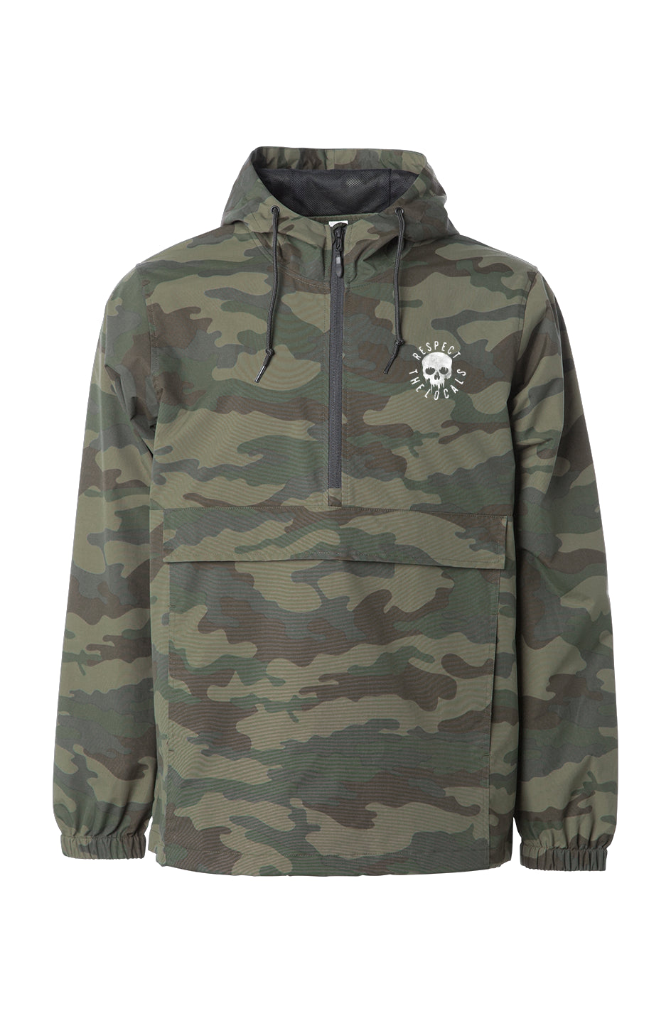 “RTL”Camo Anorak Jacket