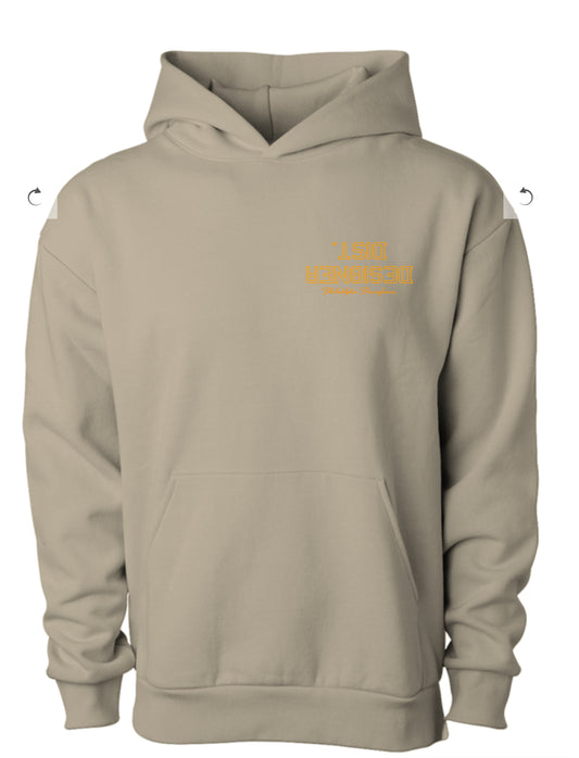 Designer Dist. Pullover Hooded Sweatshirt